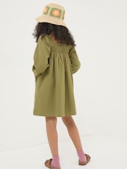FatFace Green Crochet Dress - Image 2 of 5