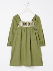 FatFace Green Crochet Dress - Image 5 of 5