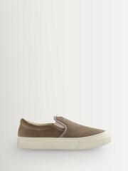 Stepney Workers Club Grey Lister Classic Cupsole Trainers - Image 1 of 4