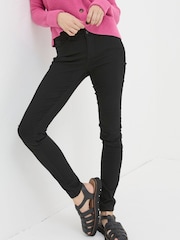 FatFace Black Five Pocket Jeggings - Image 1 of 5