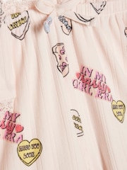 River Island 러브 하트 포인트엘 파자마 세트 - 5의 이미지 5