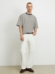 River Island Cream Loose Fit Jeans - Image 1 of 4
