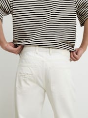 River Island Cream Loose Fit Jeans - Image 4 of 4
