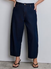 Live Unlimited Blue Denim Barrel Jeans - Image 5 of 5