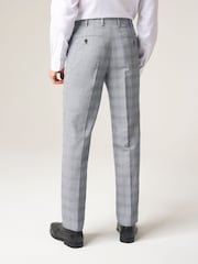 Skopes Grey Tailored Fit Tapered Fit Anello Suit Trousers - Image 2 of 4