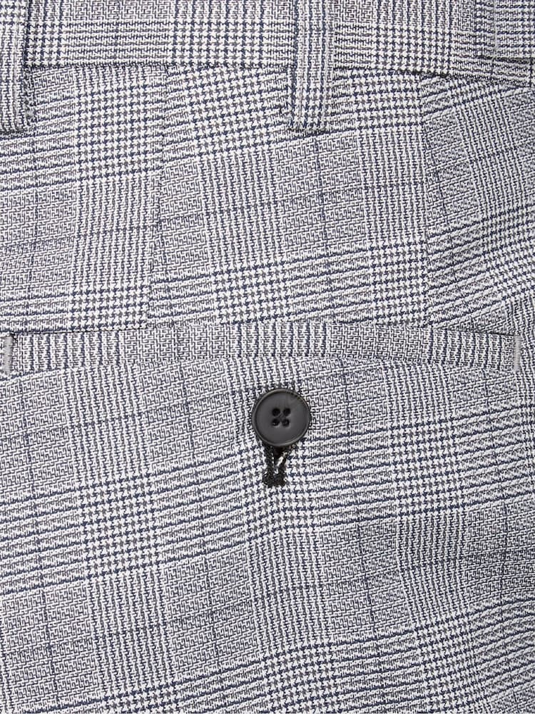 Skopes Grey Tailored Fit Tapered Fit Anello Suit Trousers - Image 4 of 4