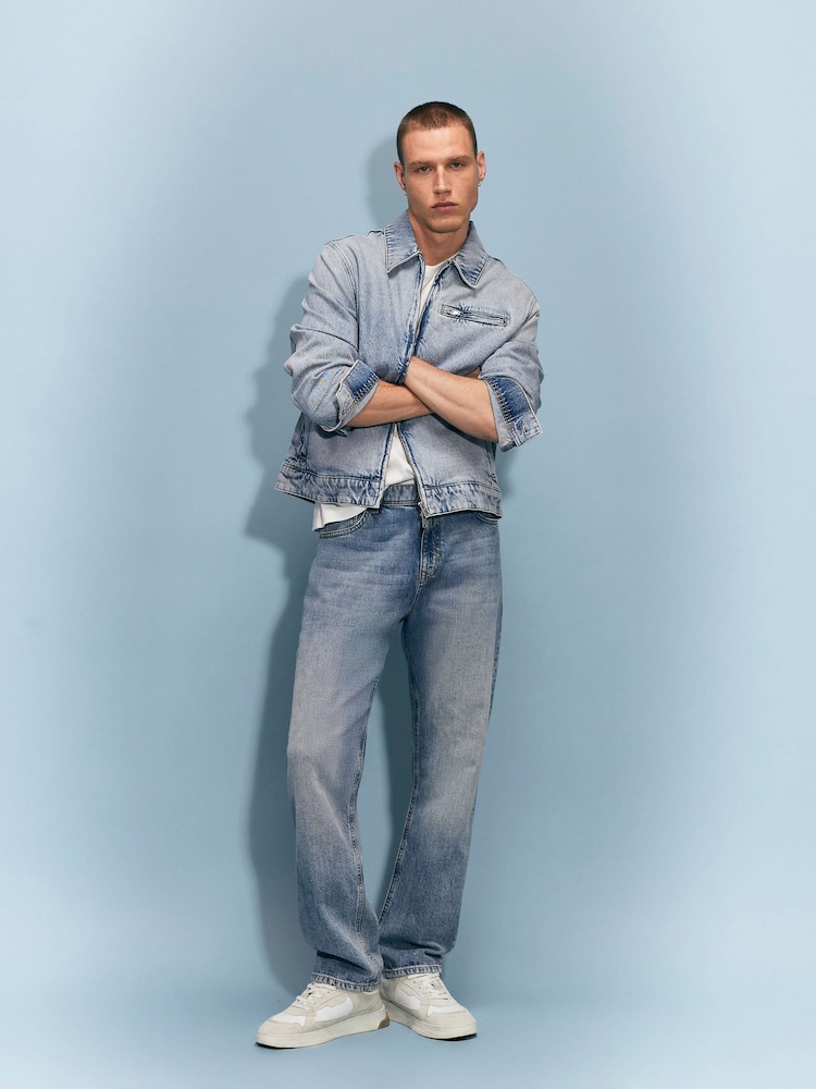 جينز بقصة مستقيمة من River Island - Image 1 of 4