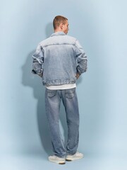 جينز بقصة مستقيمة من River Island - Image 2 of 4