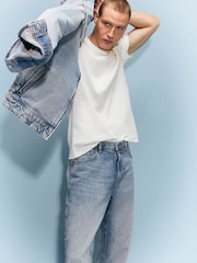 جينز بقصة مستقيمة من River Island - Image 3 of 4