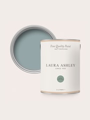 Laura Ashley Dark Duck Egg Blue Matt Emulsion 5LT Paint - Image 3 of 4
