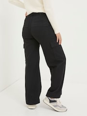 FatFace Black Bodi Belted Cargo Trousers - Image 2 of 5