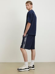 River Island Blue Regular Fit  Ame Saint Shorts - Image 4 of 4