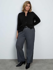 Live Unlimited Black Button Through Collared Shirt - Image 2 of 5