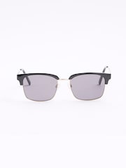 River Island Black Clubmaster Sunglasses - Image 2 of 4