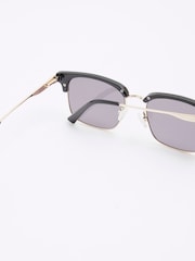 River Island Black Clubmaster Sunglasses - Image 3 of 4