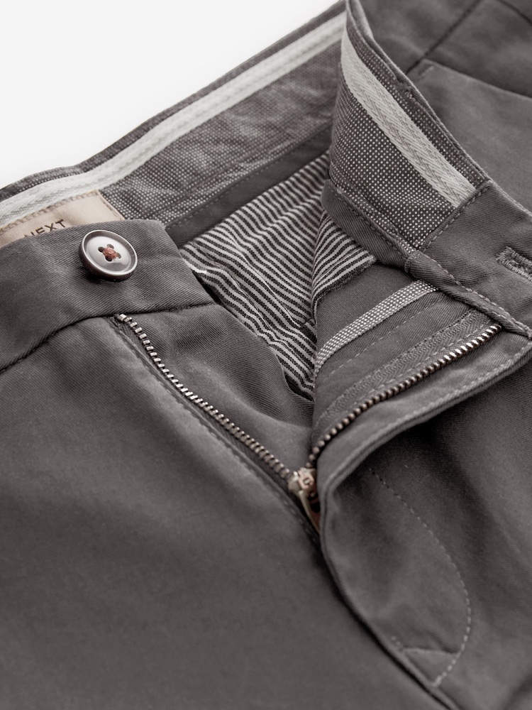 Dunkelgrau - Chinohose in Skinny Fit mit Stretchanteil - Image 7 of 9