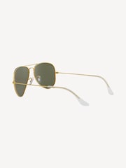 Ray Ban Large Aviator Polarised Lens Sunglasses - Image 8 of 12