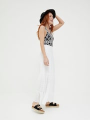 FatFace Rhea Natural Beach Maxi Skirt - Image 3 of 5