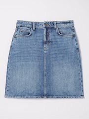 FatFace Hattie Blue Denim Skirt - Image 5 of 5