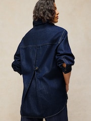 White Stuff Blue Sage Longline Denim Tunic - Image 2 of 5