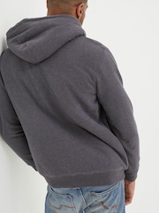 FatFace Black Fleece Lined Zip Hoodie - Image 2 of 5