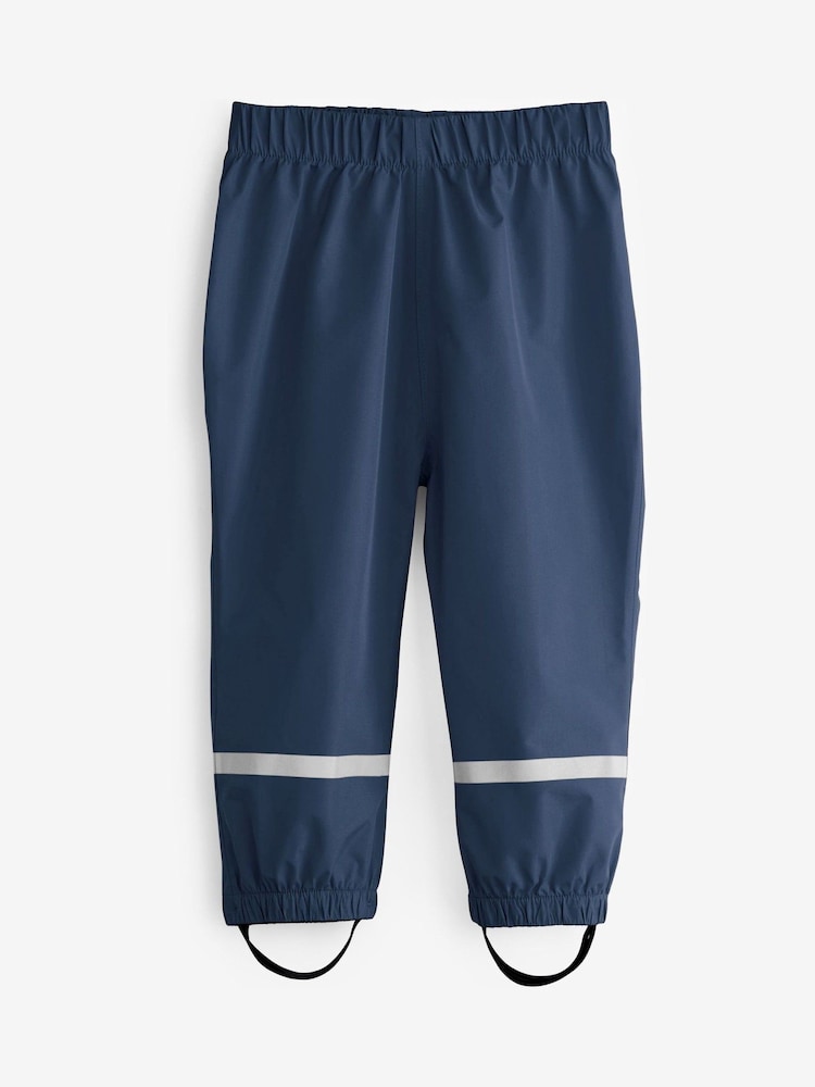 Navy Blue Waterproof Trousers (9mths-7yrs) - Image 1 of 3