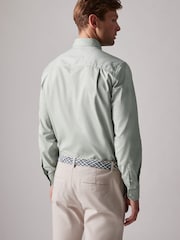 Joules Green Slim Fit Oxford Shirt - Image 3 of 6