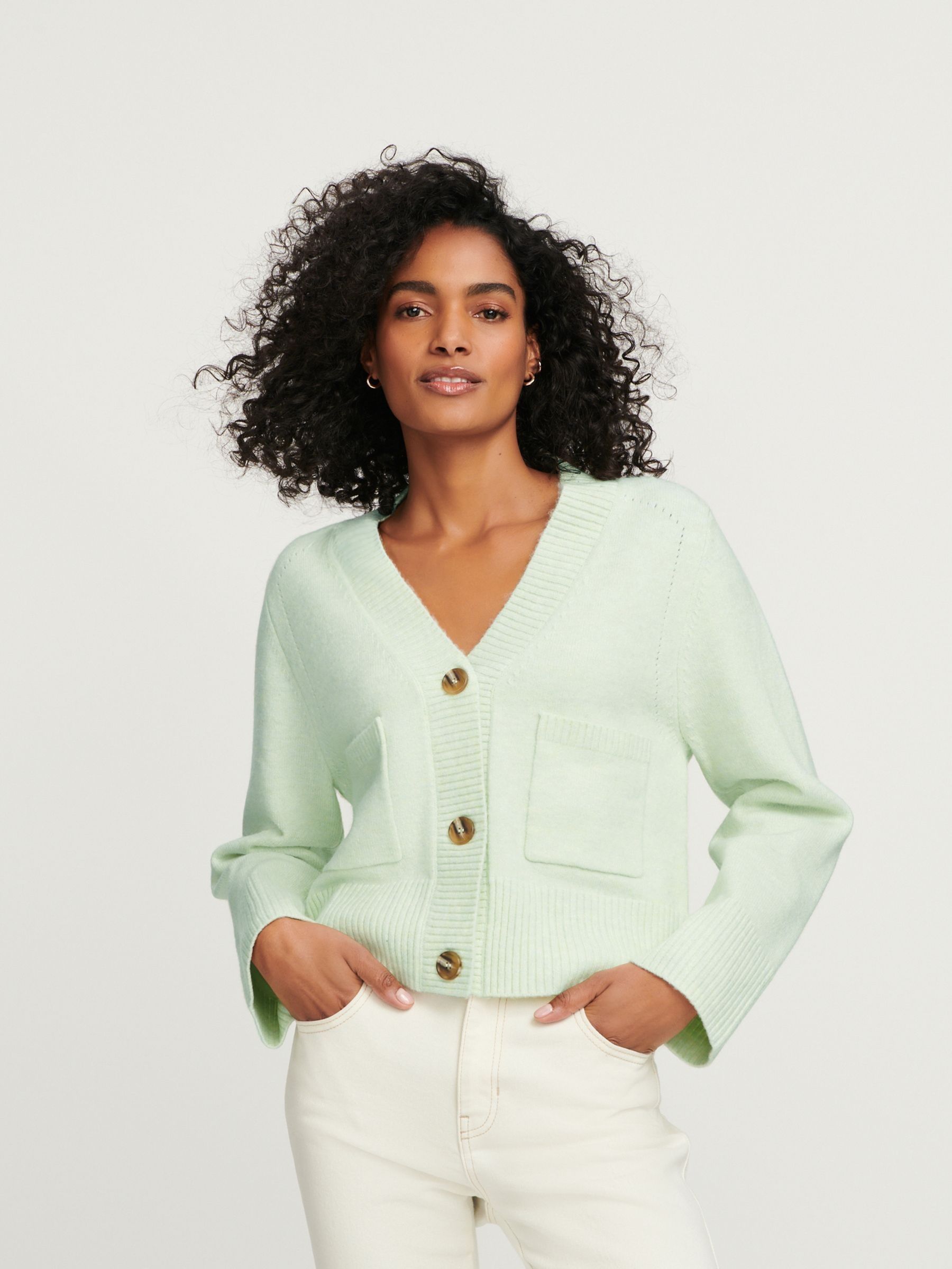 V neck button up cardigan cheap
