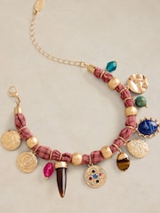 White Stuff Lucky Talisman Bracelet - 2суретінің 2 суреті