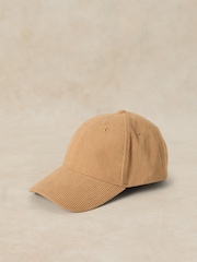 White Stuff Natural Cord Baseball Cap - Image 1 of 2