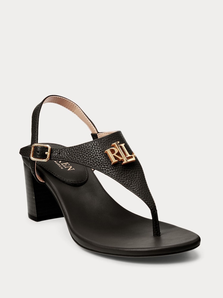Lauren Ralph Lauren Wescott Tan Sandals - Image 2 of 4 Lauren Ralph Lauren Wescott Tan Sandals - Image 2 of 4