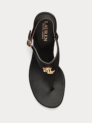 Lauren Ralph Lauren Wescott Tan Sandals - Image 3 of 4