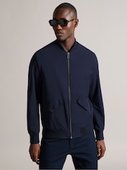 Ted Baker Albama Nylon Bomber Black Jacket - Image 1 of 7