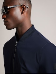 Ted Baker Albama Nylon Bomber Black Jacket - Image 4 of 7