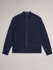 Ted Baker Albama Nylon Bomber Black Jacket - Image 5 of 7