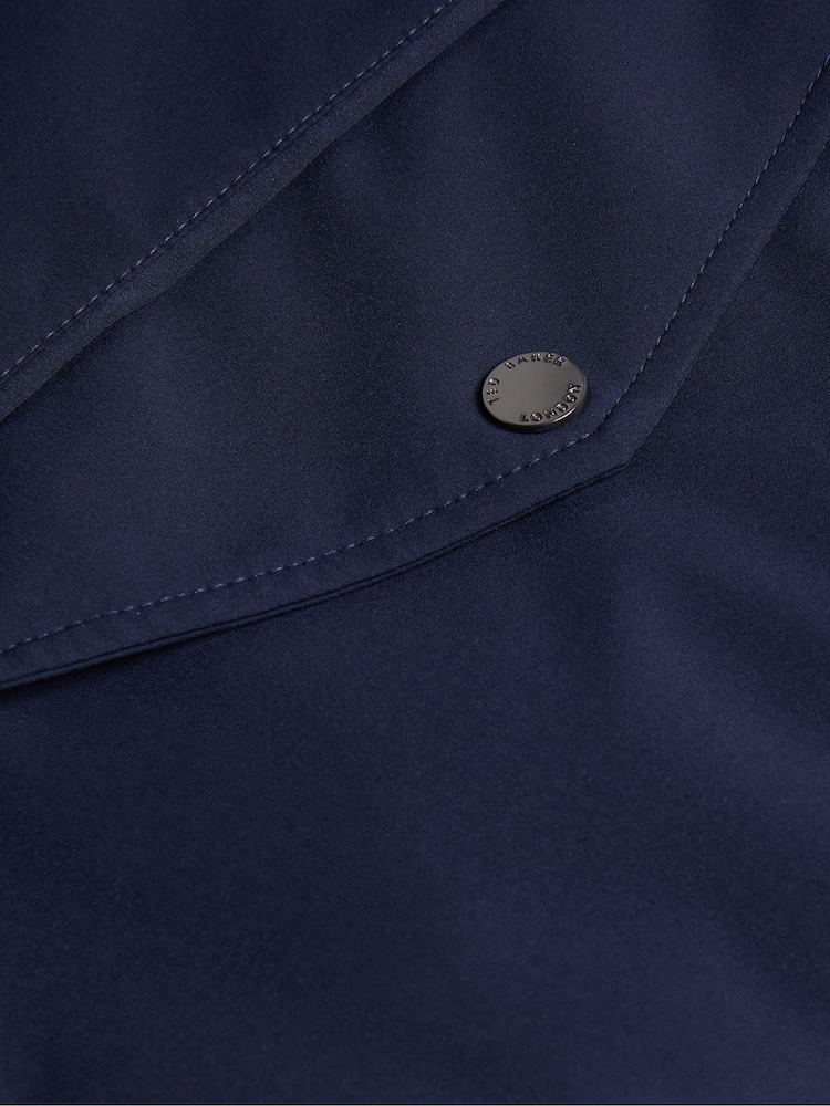 Ted Baker Albama Nylon Bomber Black Jacket - Image 7 of 7