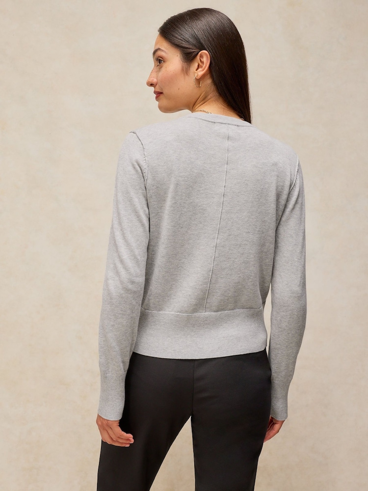 White Stuff Grey Lois Cardigan - Image 2 of 6 White Stuff Grey Lois Cardigan - Image 2 of 6