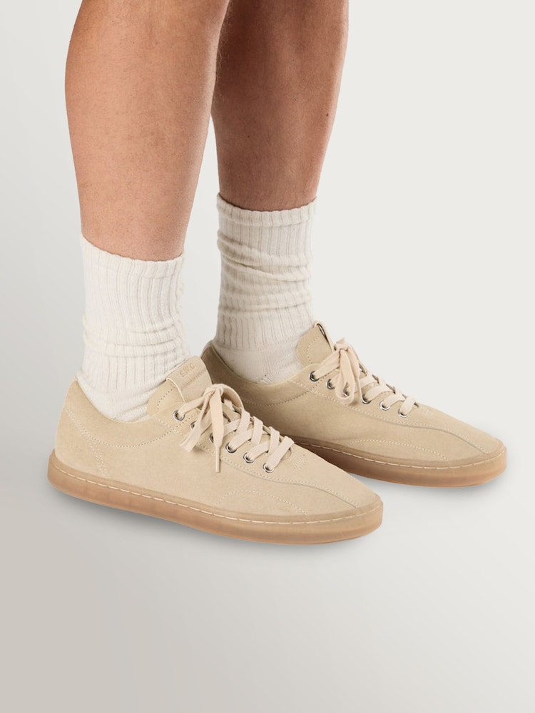Stepney Workers Club Natural Surma Mono-Low Cupsole Trainers - Image 1 of 6 Stepney Workers Club Natural Surma Mono-Low Cupsole Trainers - Image 1 of 6