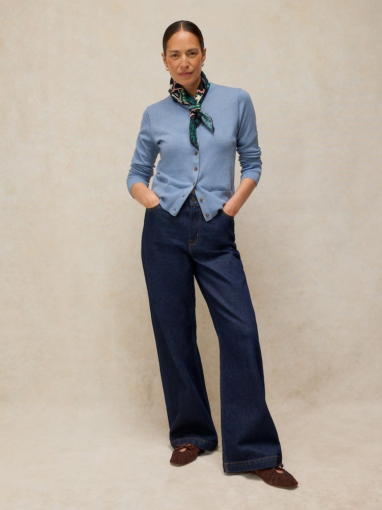 White Stuff Blue Lois Cardigan - Image 1 of 6 White Stuff Blue Lois Cardigan - Image 1 of 6