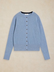 White Stuff Blue Lois Cardigan - Image 5 of 6