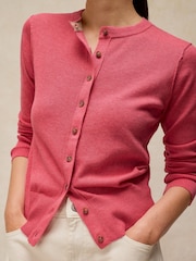 White Stuff Pink Lois Cardigans - Image 4 of 6
