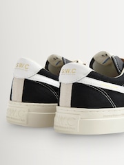 Stepney Workers Club Black Dellow S-Strike Classic Cupsole Trainers - Image 5 of 5