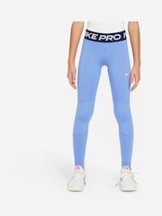 Nike Light Blue Dri-FIT High Waisted Pro Leggings - Image 1 of 5