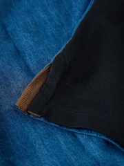 White Stuff Denim Mix Rugby Top - Պատկեր 6 6-ից