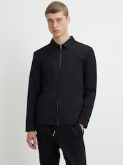 River Island Black Muscle Fit Shacket - Image 1 of 4