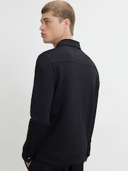 River Island Black Muscle Fit Shacket - Image 3 of 4