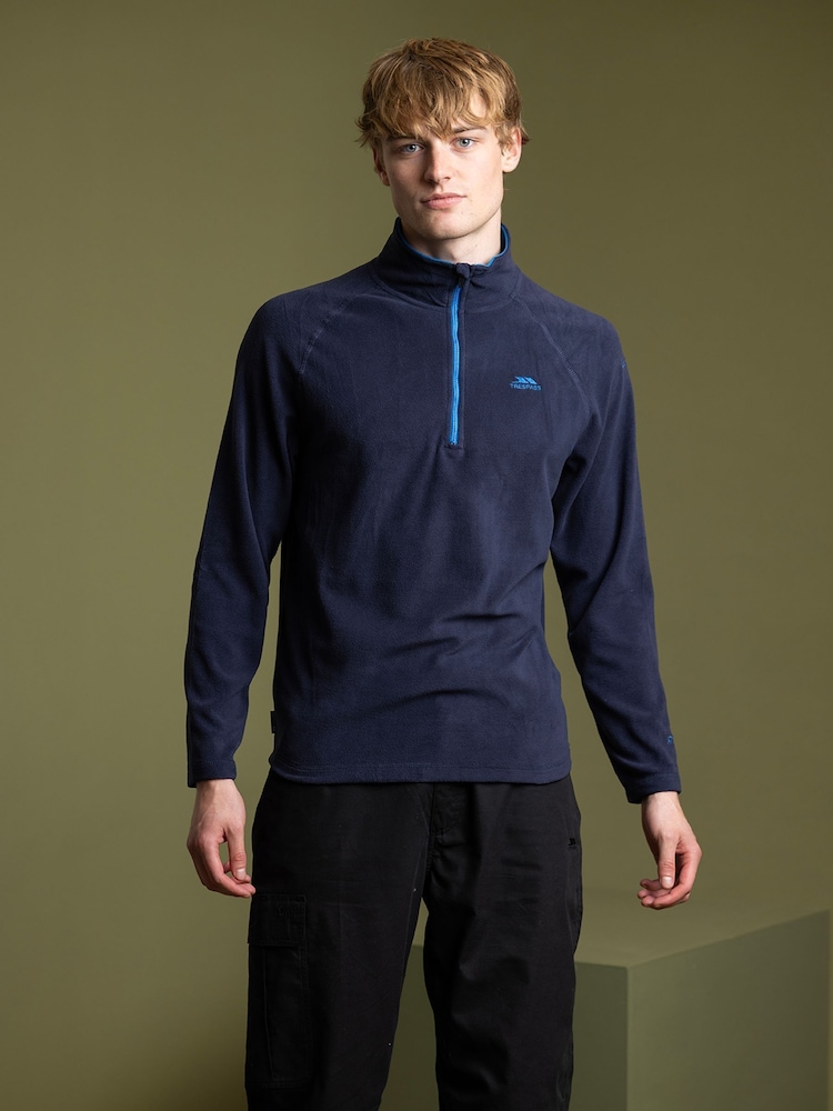 Trespass Quarter Zip Blackford Micro Fleece - Image 1 of 2