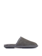 Jones Bootmaker Men's Sheepskin Lined Mule Slippers - Image 1 of 6