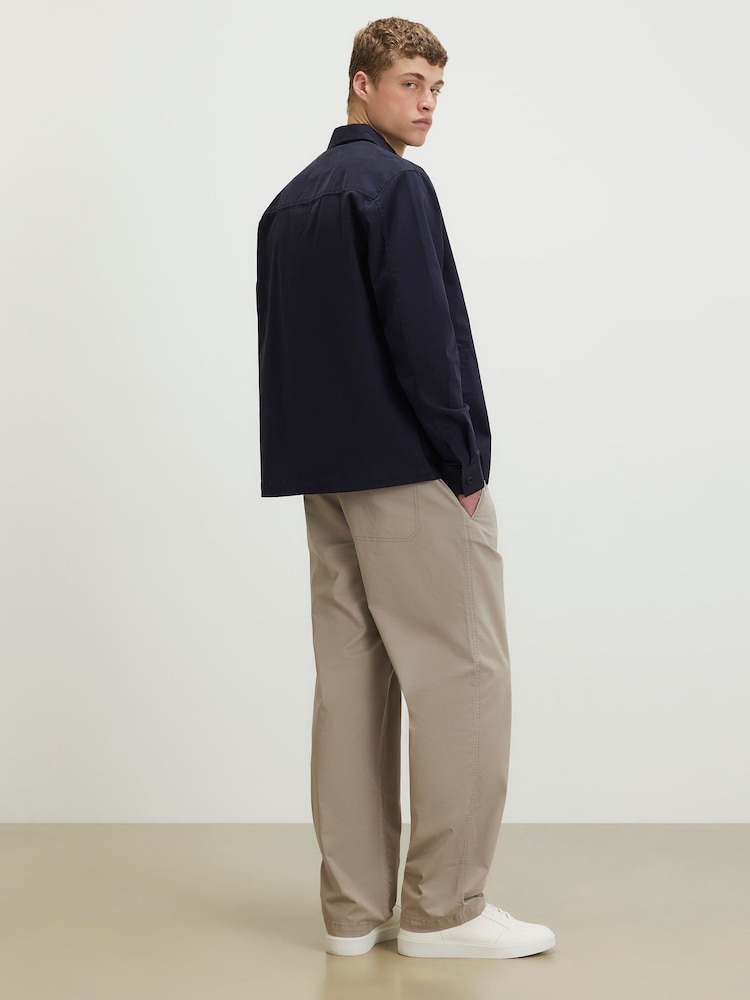 River Island Natural Loose Fit Casual Trousers - Image 2 of 4 River Island Natural Loose Fit Casual Trousers - Image 2 of 4