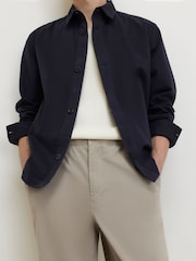 River Island Natural Loose Fit Casual Trousers - Image 3 of 4